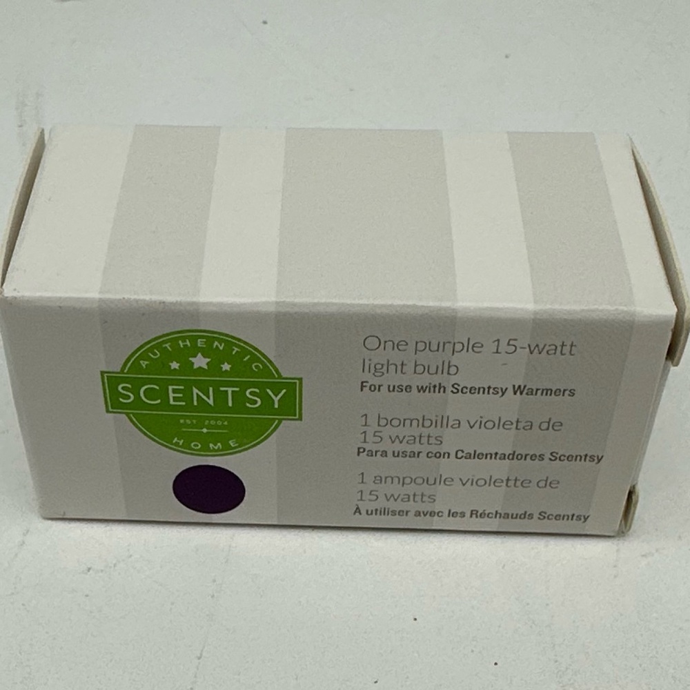 Scentsy purple 15 watt bulb
